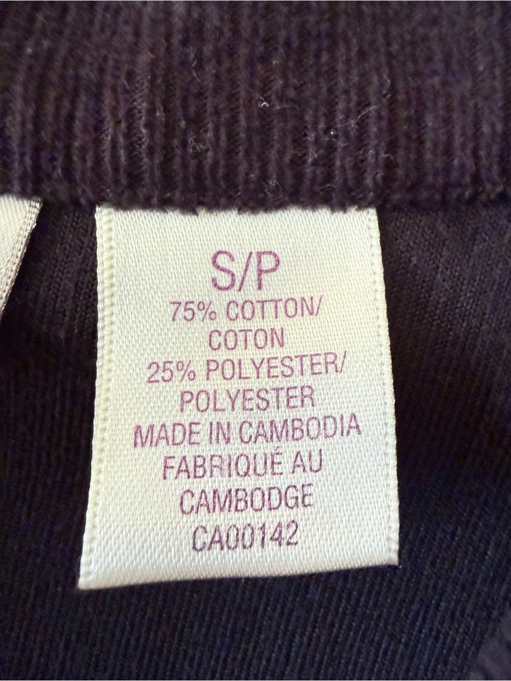 Carroll Reed Black Ribbed Zip-Front Sweater Jacket - Picture 13 of 14
